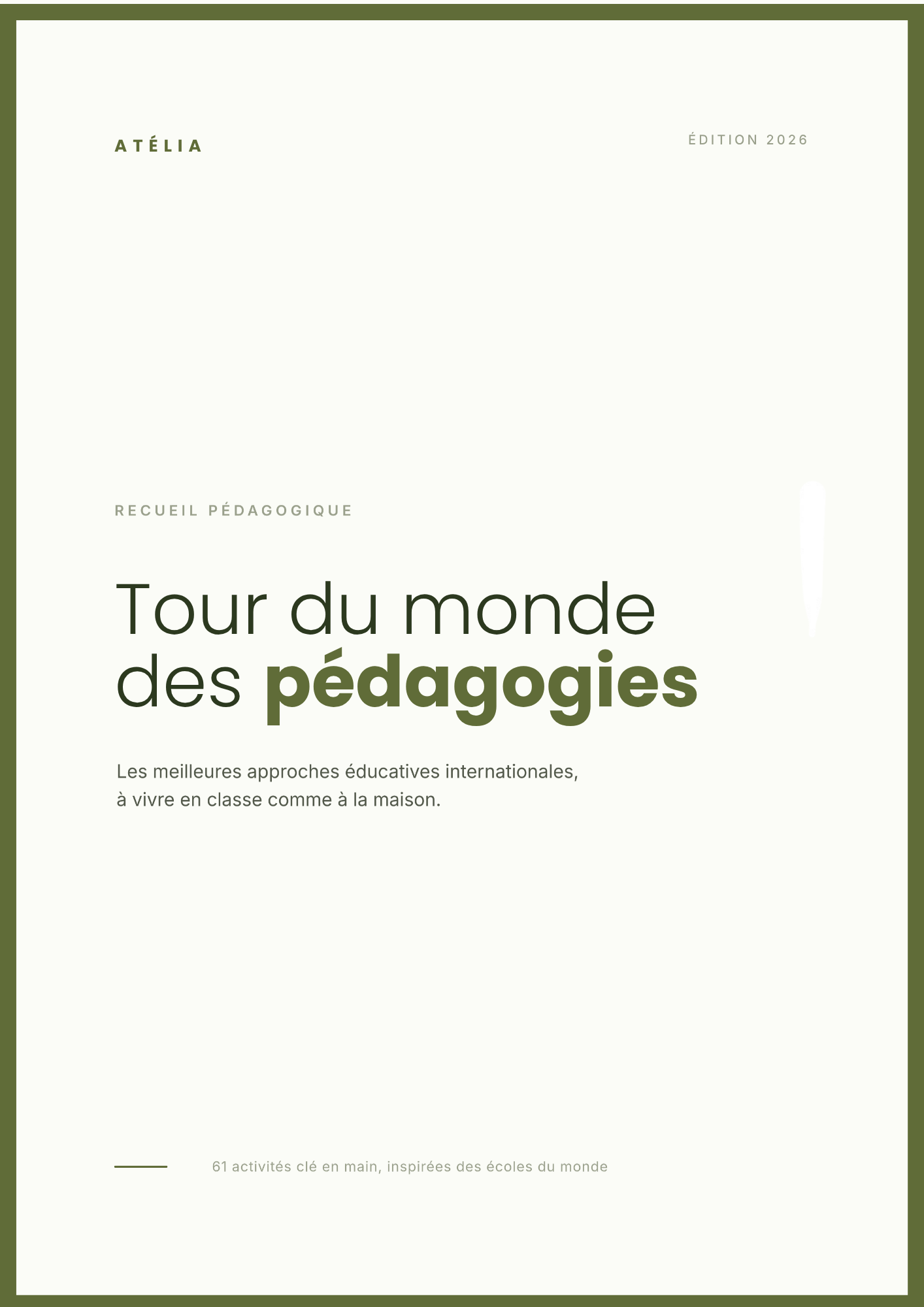 🌍 Tour du monde des pédagogies : 61 activités pour apprendre autrement