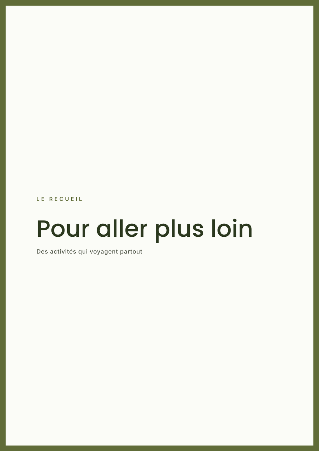 🌍 Tour du monde des pédagogies : 61 activités pour apprendre autrement
