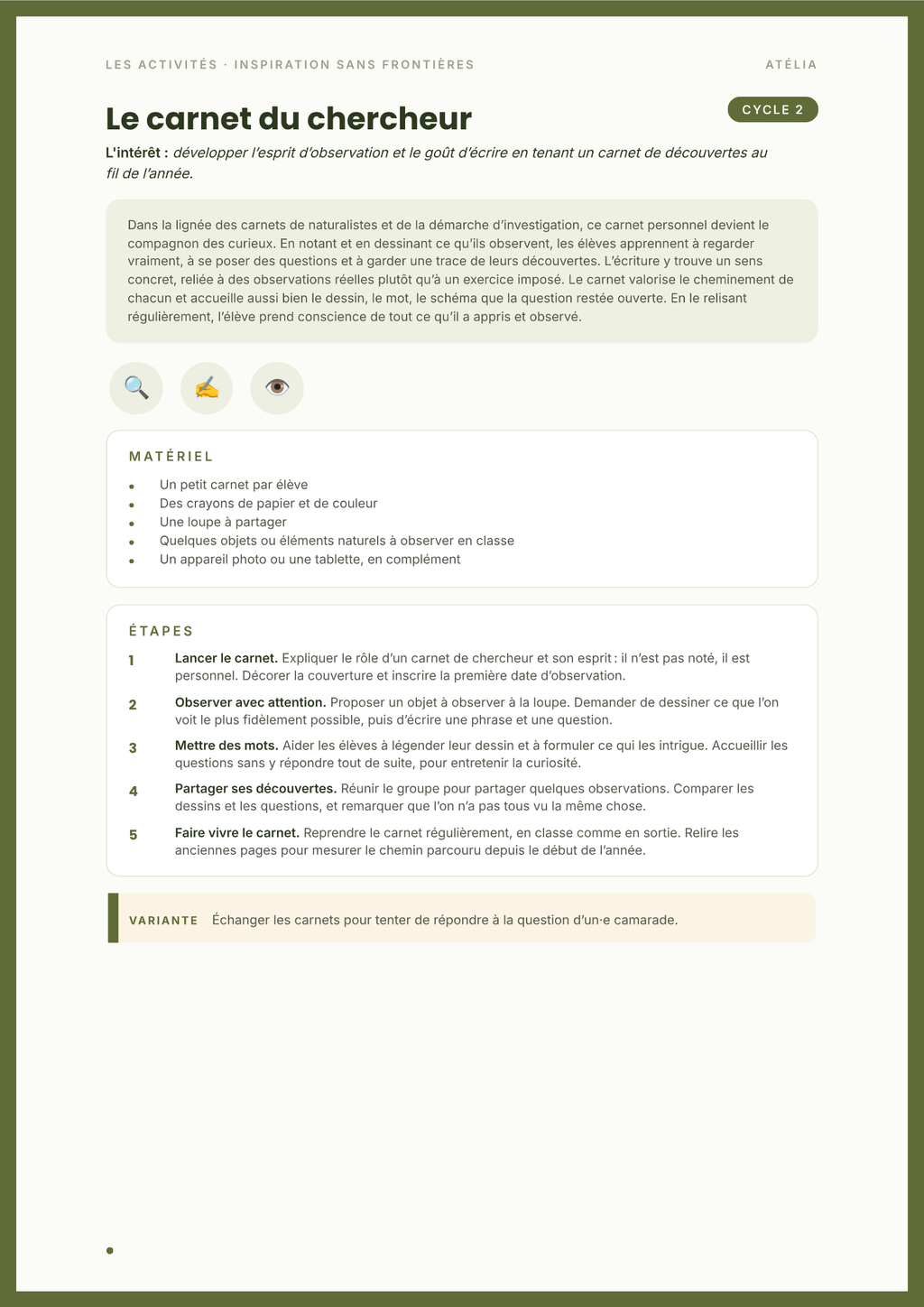 🌍 Tour du monde des pédagogies : 61 activités pour apprendre autrement