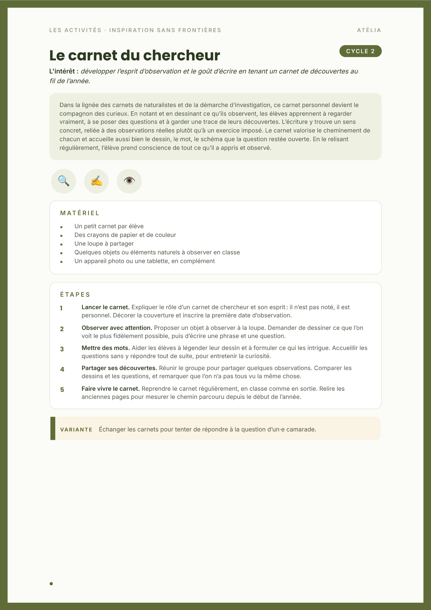 🌍 Tour du monde des pédagogies : 61 activités pour apprendre autrement