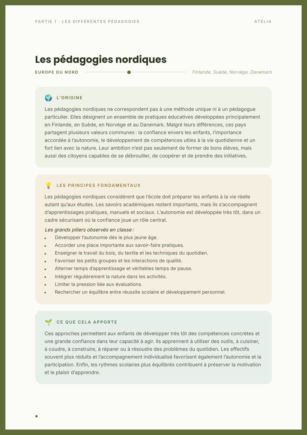 🌍 Tour du monde des pédagogies : 61 activités pour apprendre autrement