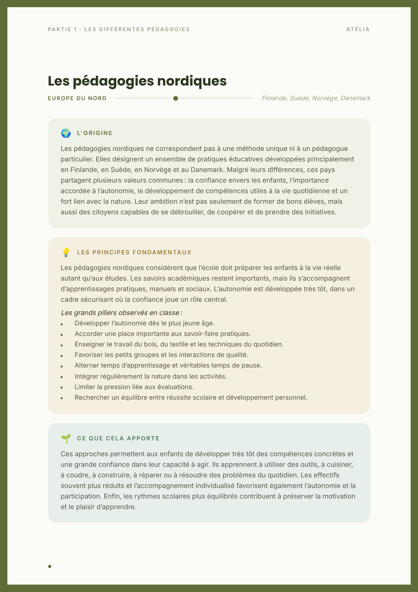 🌍 Tour du monde des pédagogies : 61 activités pour apprendre autrement